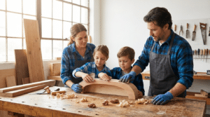 סדנת נגרות משפחתית: יצירה ונוסטלגיה לכל המשפחה