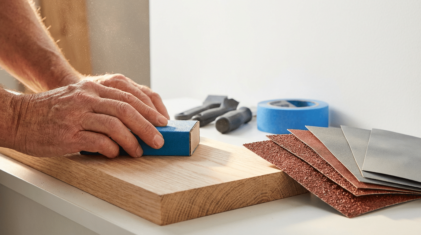 איך משייפים עץ נכון - מדריך לנגרים מתחילים