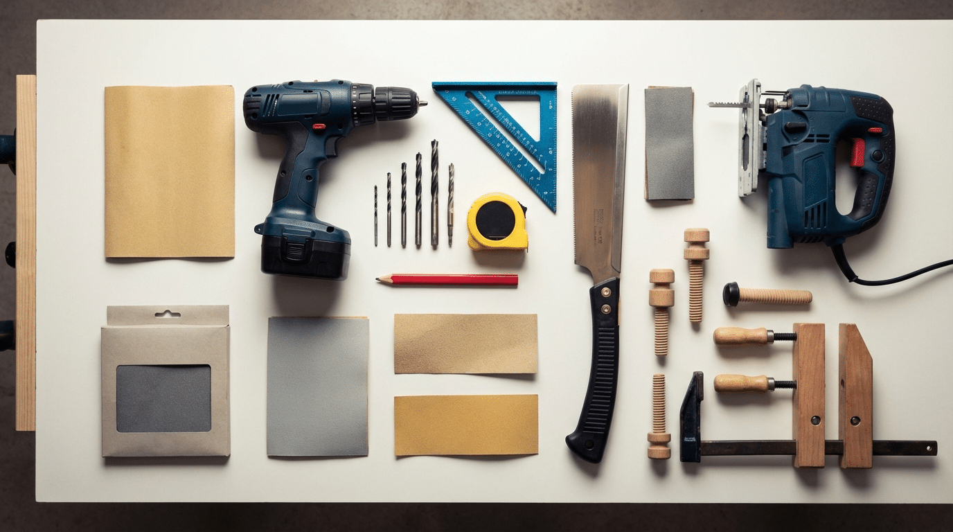 כלים חיוניים לפרויקטי עץ ביתיים