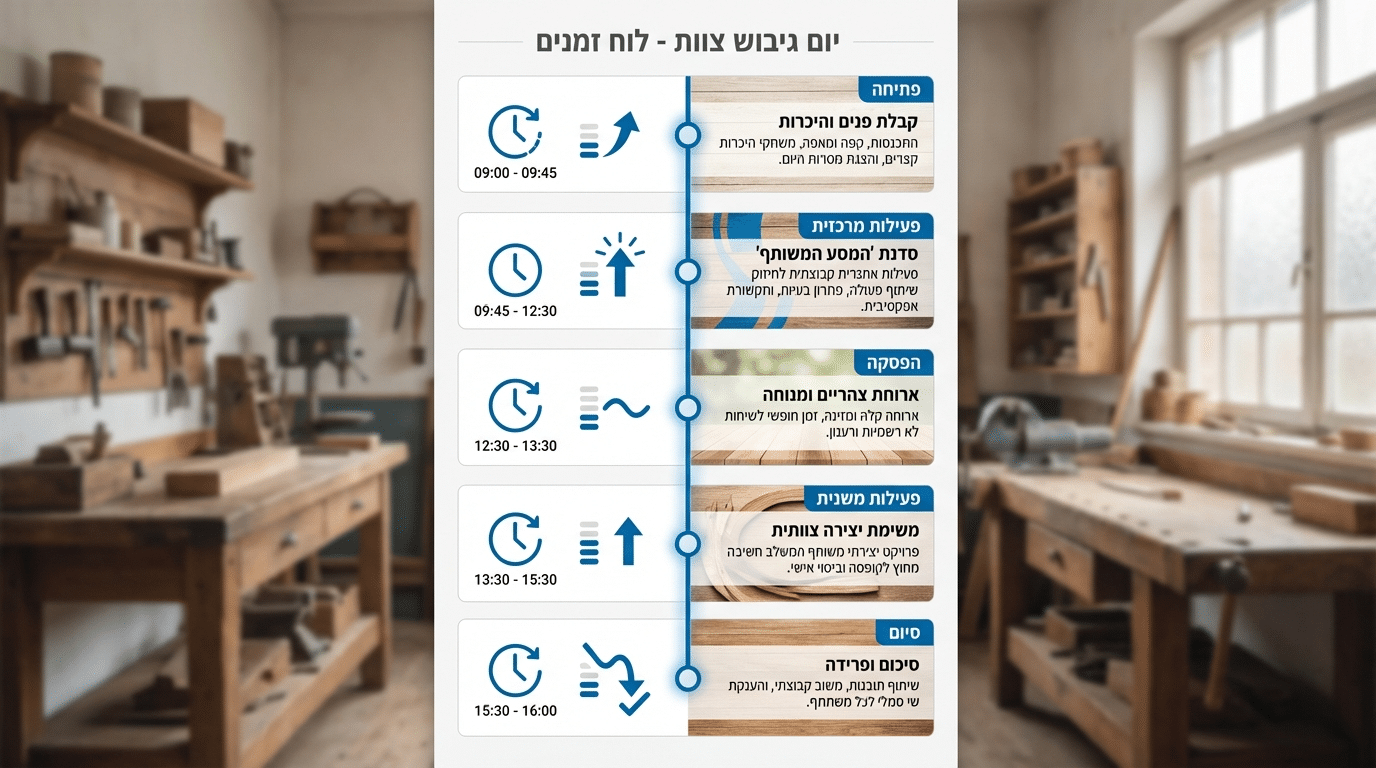 מהו אירוע גיבוש בסגנון נוסטלגיה ולמה זה עובד