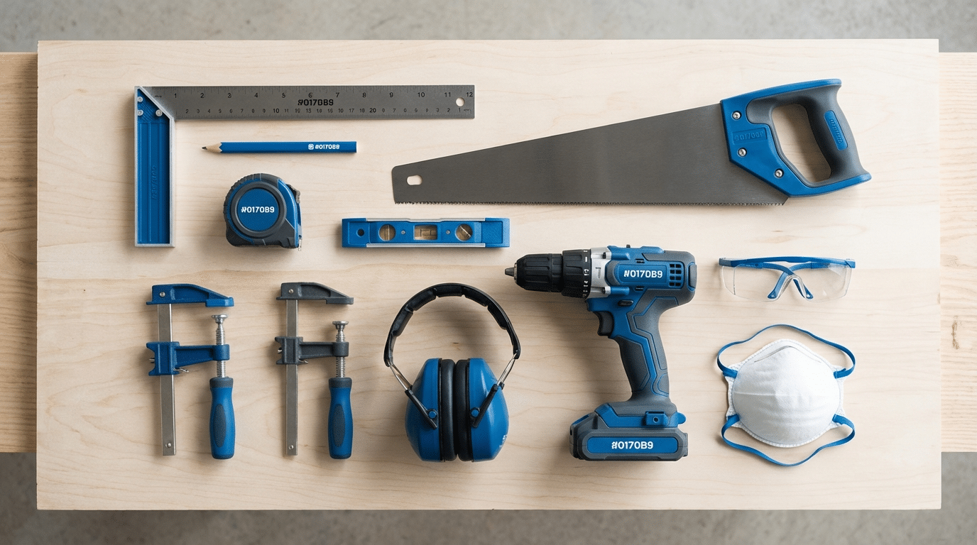 ציוד נגרות בסיסי לתרגול בבית