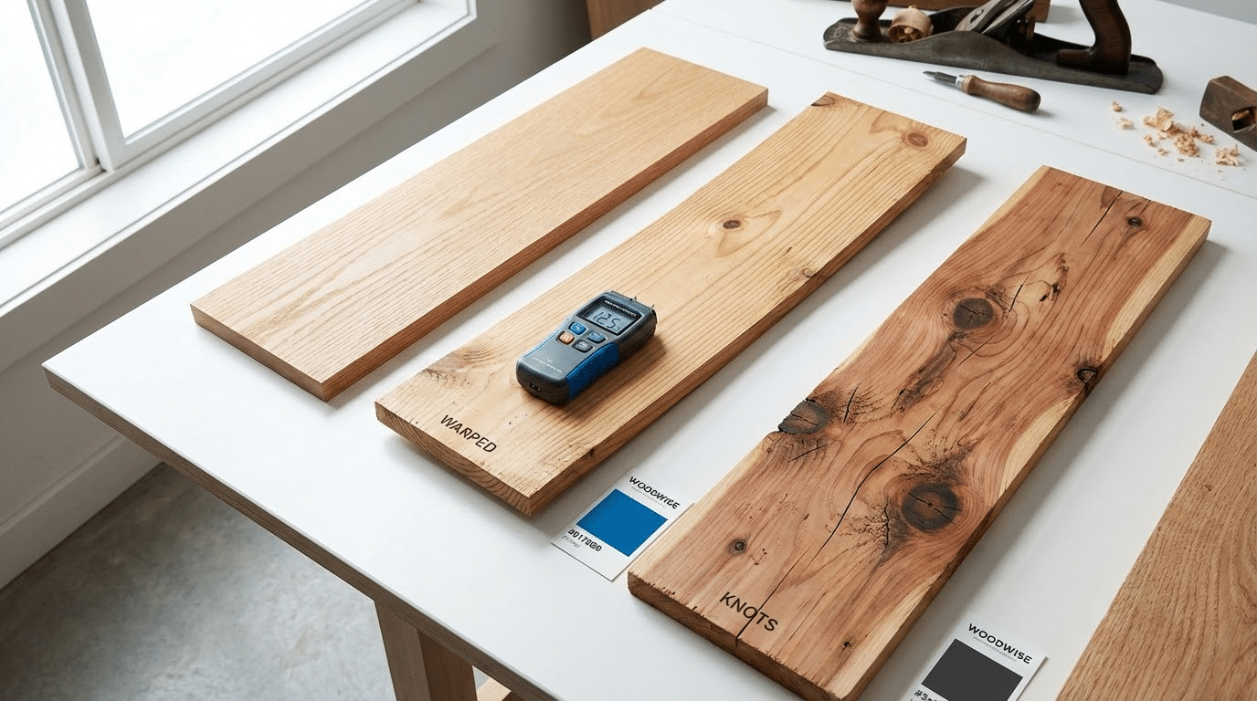 איך לבחור עץ נכון כדי להימנע מעיוותים סדקים ושברים