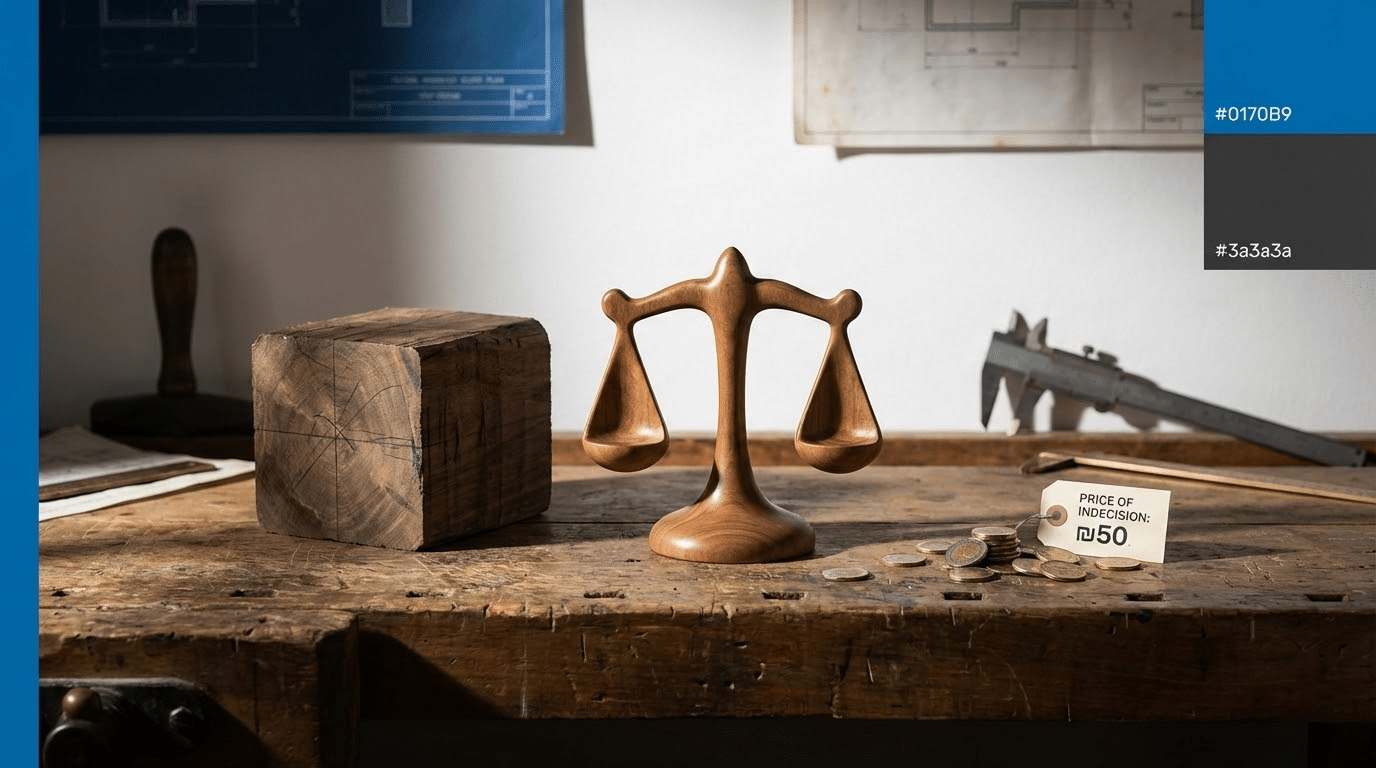 שלוש טעויות נפוצות בהשוואת מחירי קורסי נגרות למתחילים