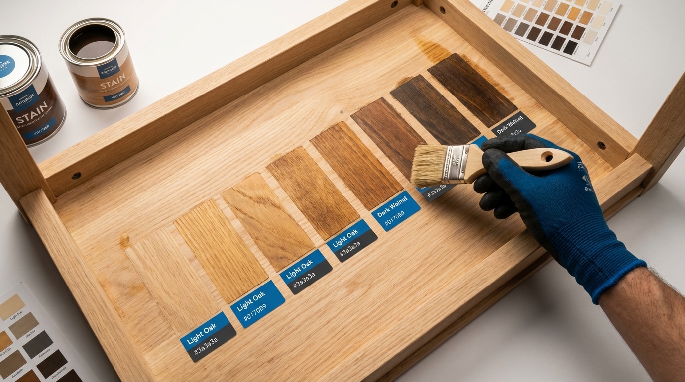 בחירת גוון נכון לשולחן עץ לאחר שיוף