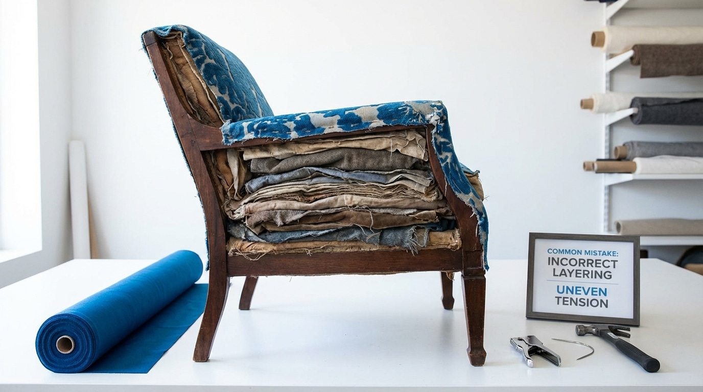 הטעות של ריפוד על ריפוד